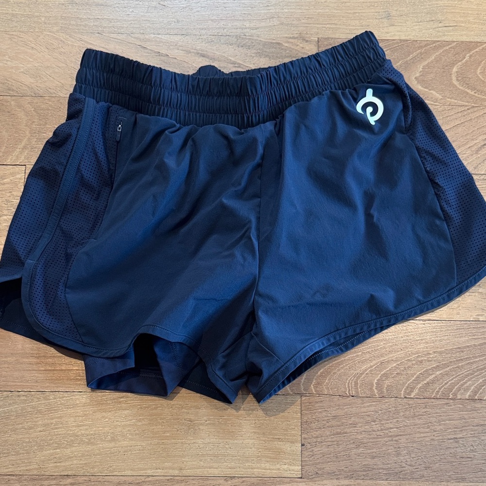 Women's Navy Athletic Shorts